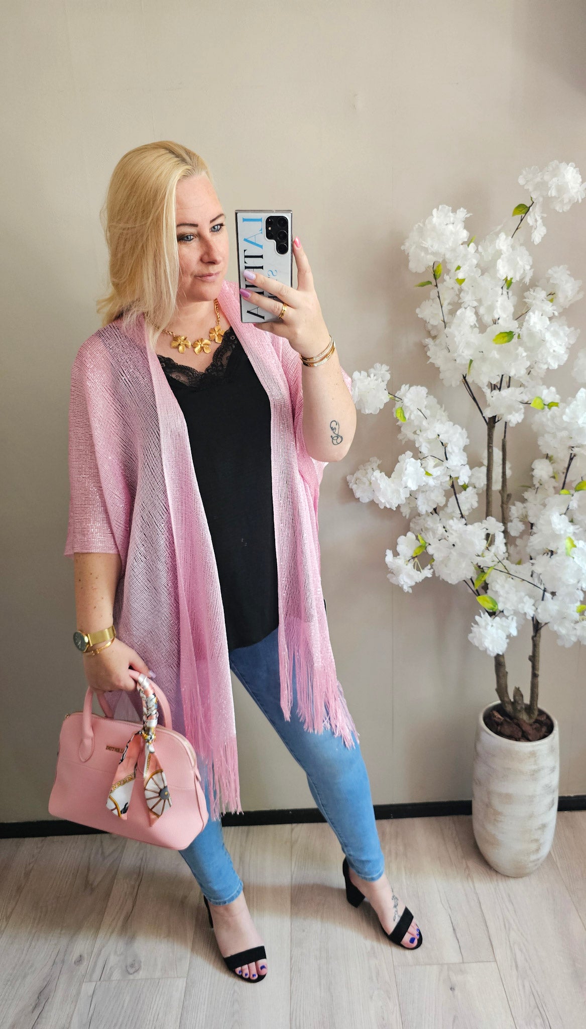 Ibiza kimono denise | pink