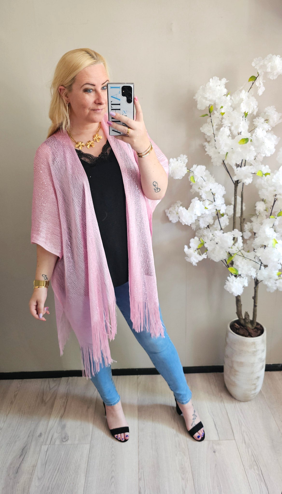 Ibiza kimono denise | pink