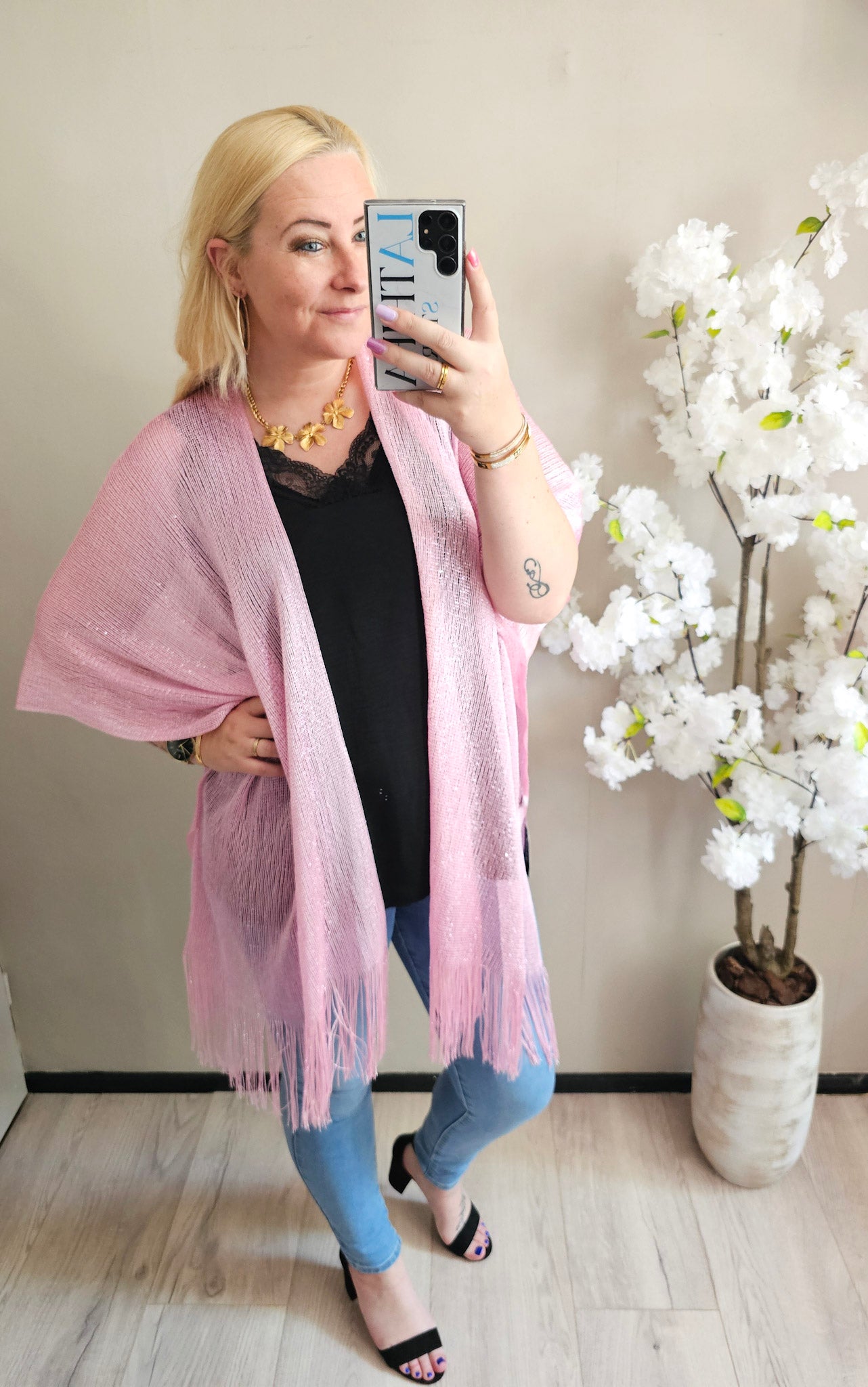 Ibiza kimono denise | pink