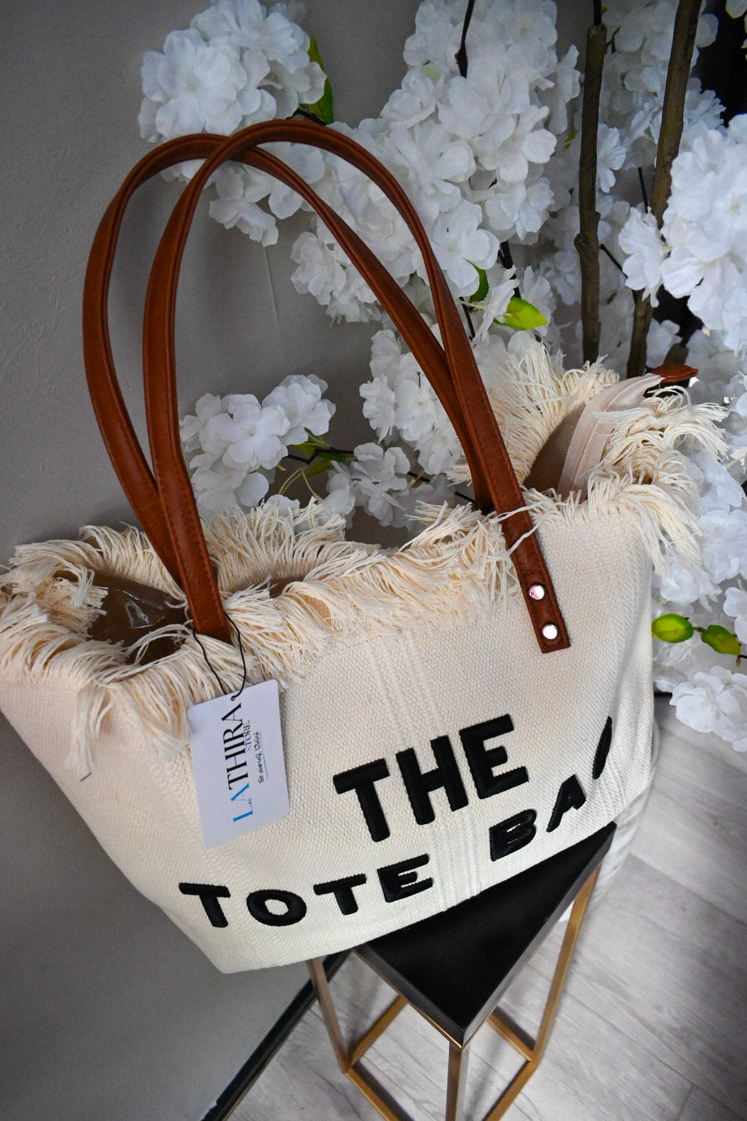STRANDTAS TOTE | BEIGE