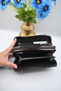 LEOPARD PORTEMONNEE/TASJE