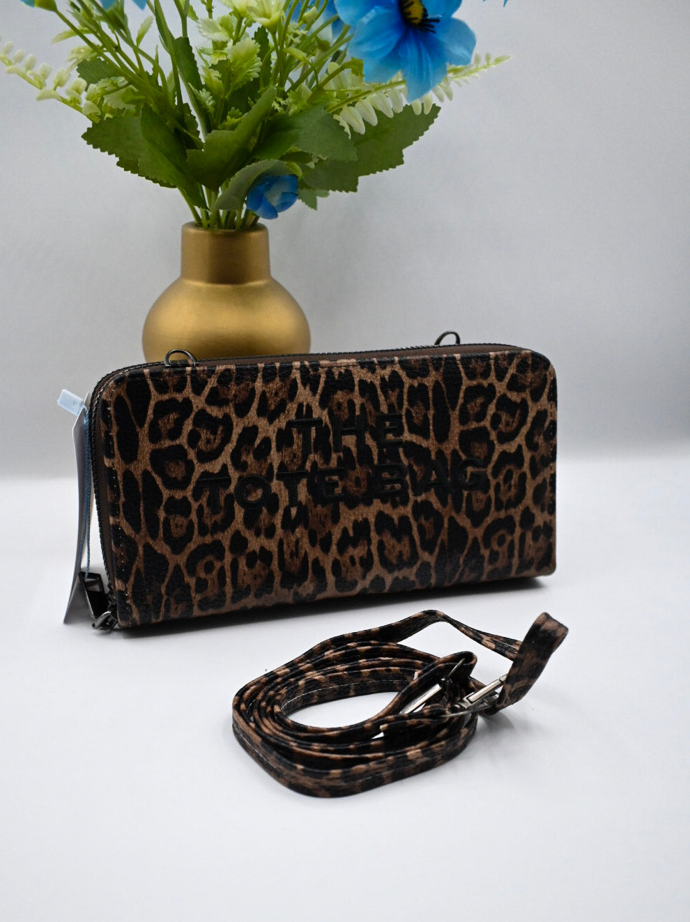 LEOPARD PORTEMONNEE/TASJE