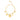 BRACELET HEART BEDELS | GOUD