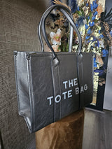 TOTE BAG BIG | SILVER GREY