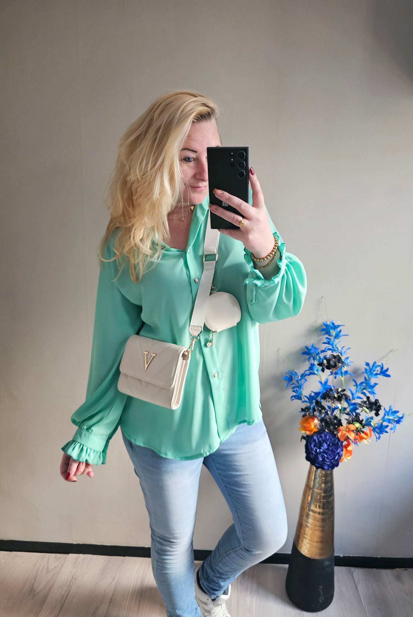 BLOUSE POFMOUW | MINT