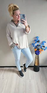 PANTER BLOUSE | BEIGE