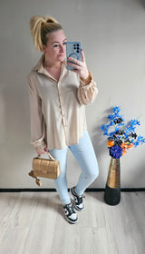 BLOUSE POFMOUW | BEIGE