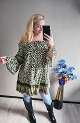 PRINT TUNIEK | KHAKI