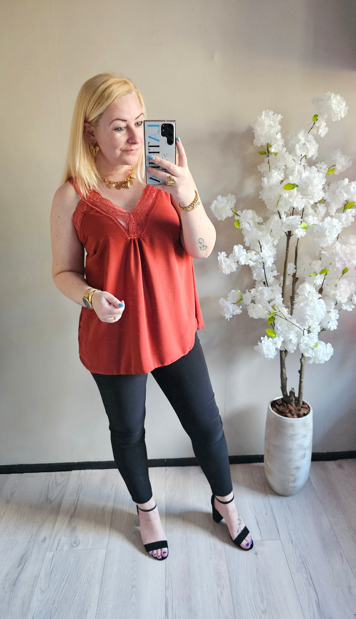 NINA TOP KANT | 20 KLEUREN