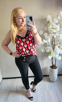 NINA TOP TRAVEL | PRINT