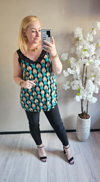 NINA TOP TRAVEL | PRINT