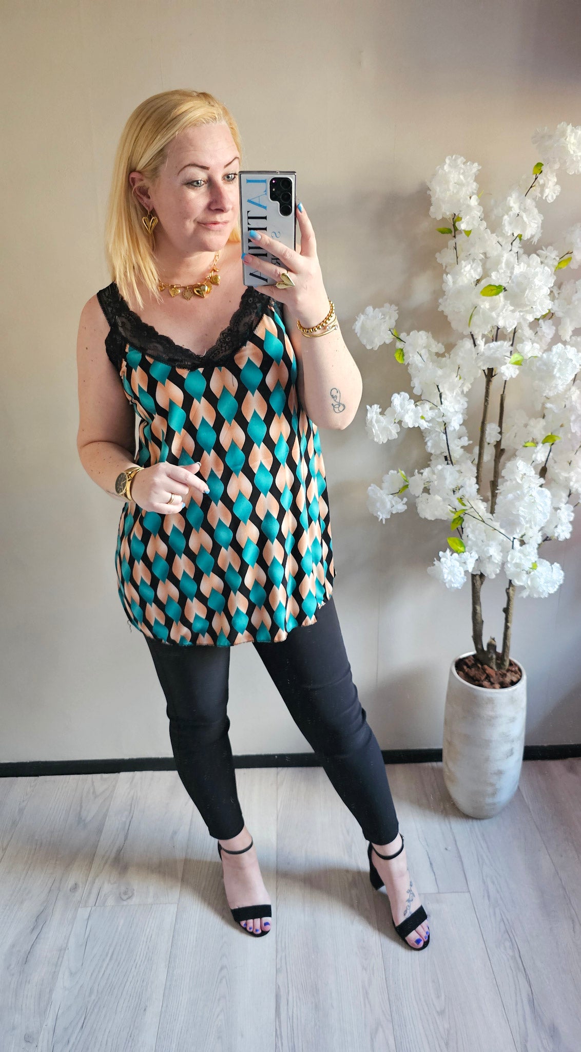 NINA TOP TRAVEL | PRINT