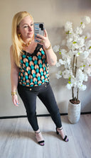 NINA TOP TRAVEL | PRINT