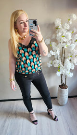 NINA TOP TRAVEL | PRINT