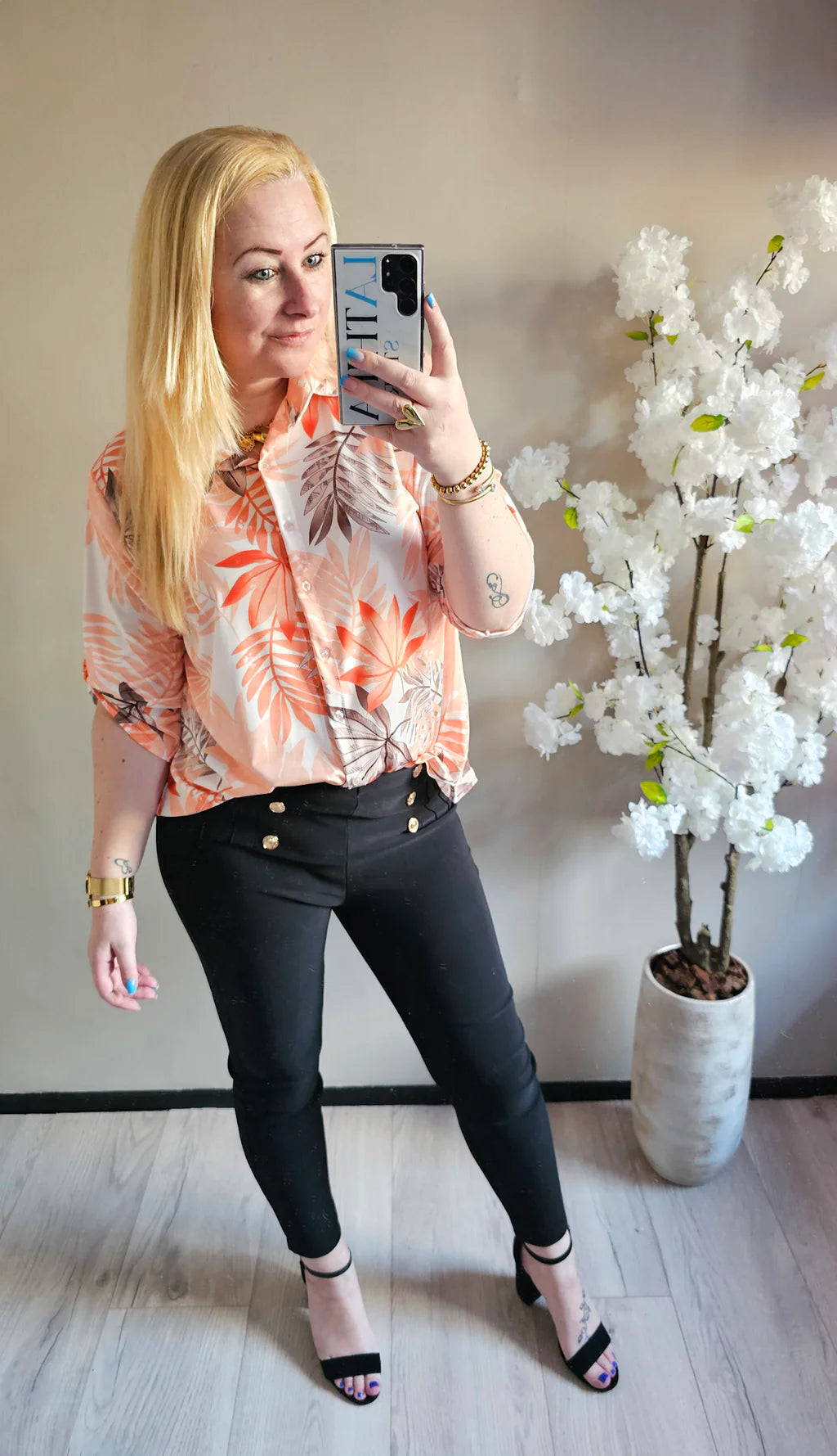 TRAVEL BLOUSE | ORANJE