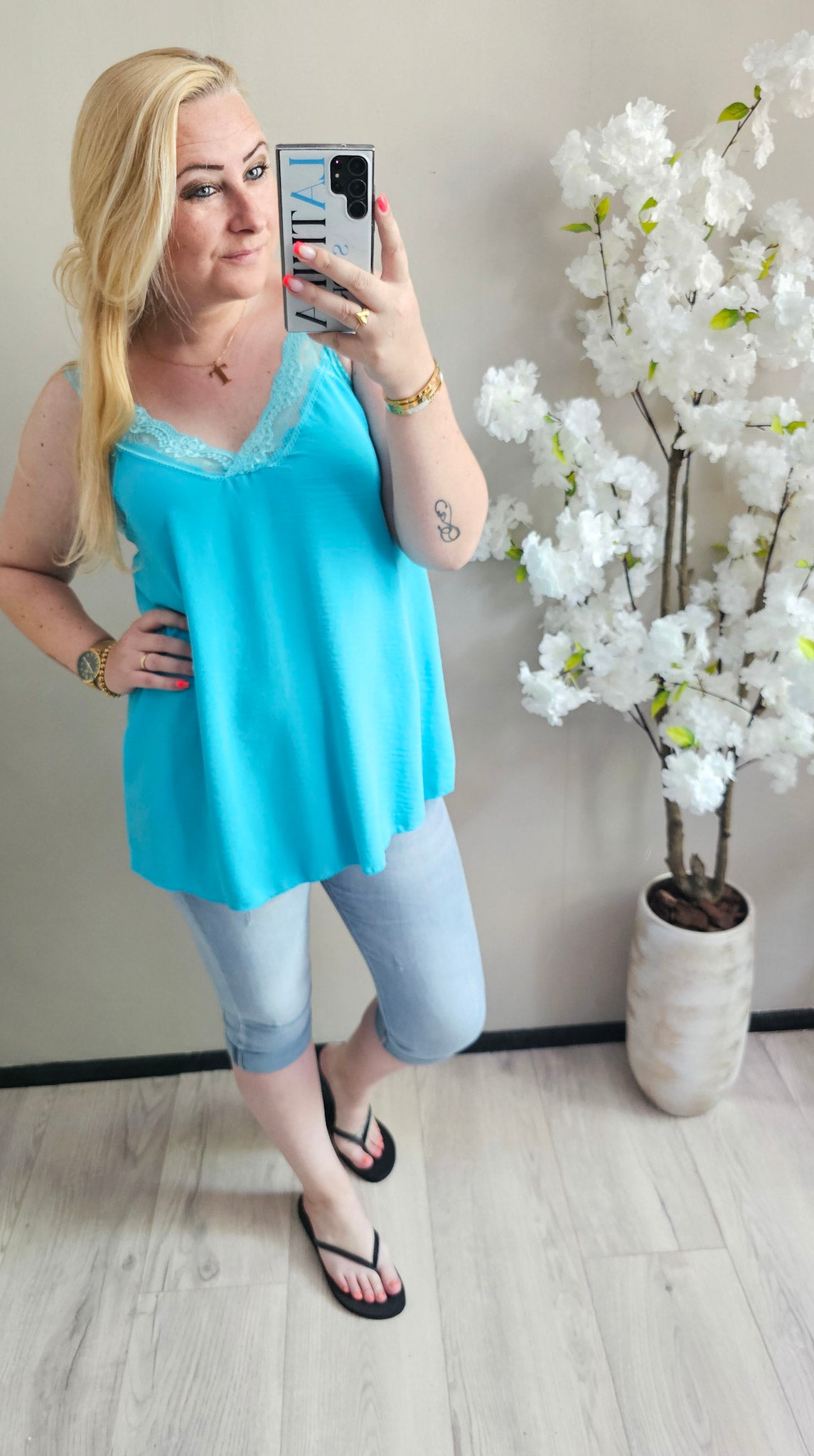 NINA TOP KANT | 20 KLEUREN