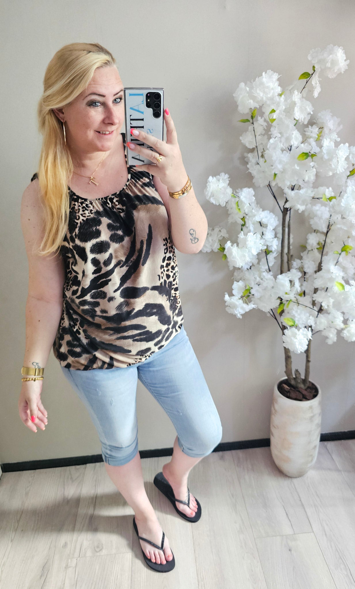 Travel camisole | print dark