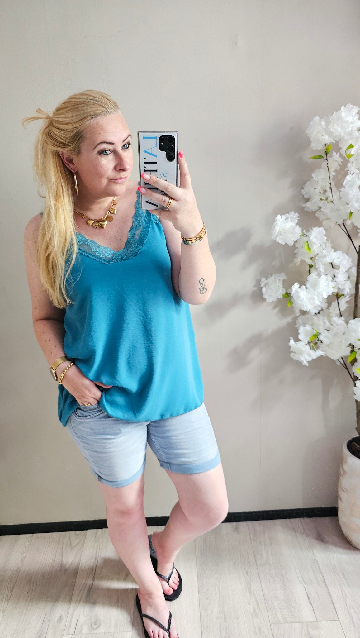 NINA TOP KANT | 20 KLEUREN