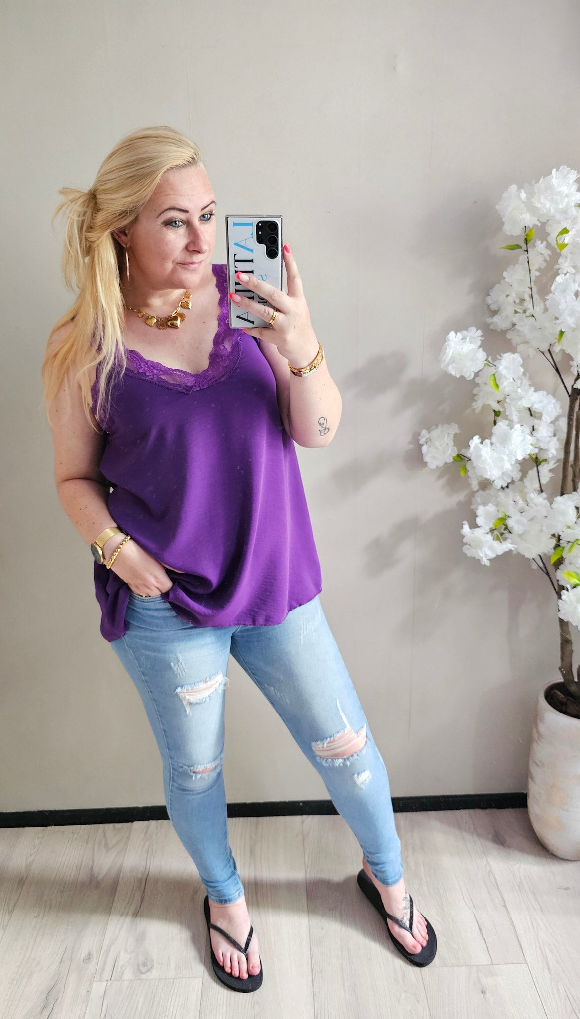 NINA TOP KANT | 20 KLEUREN