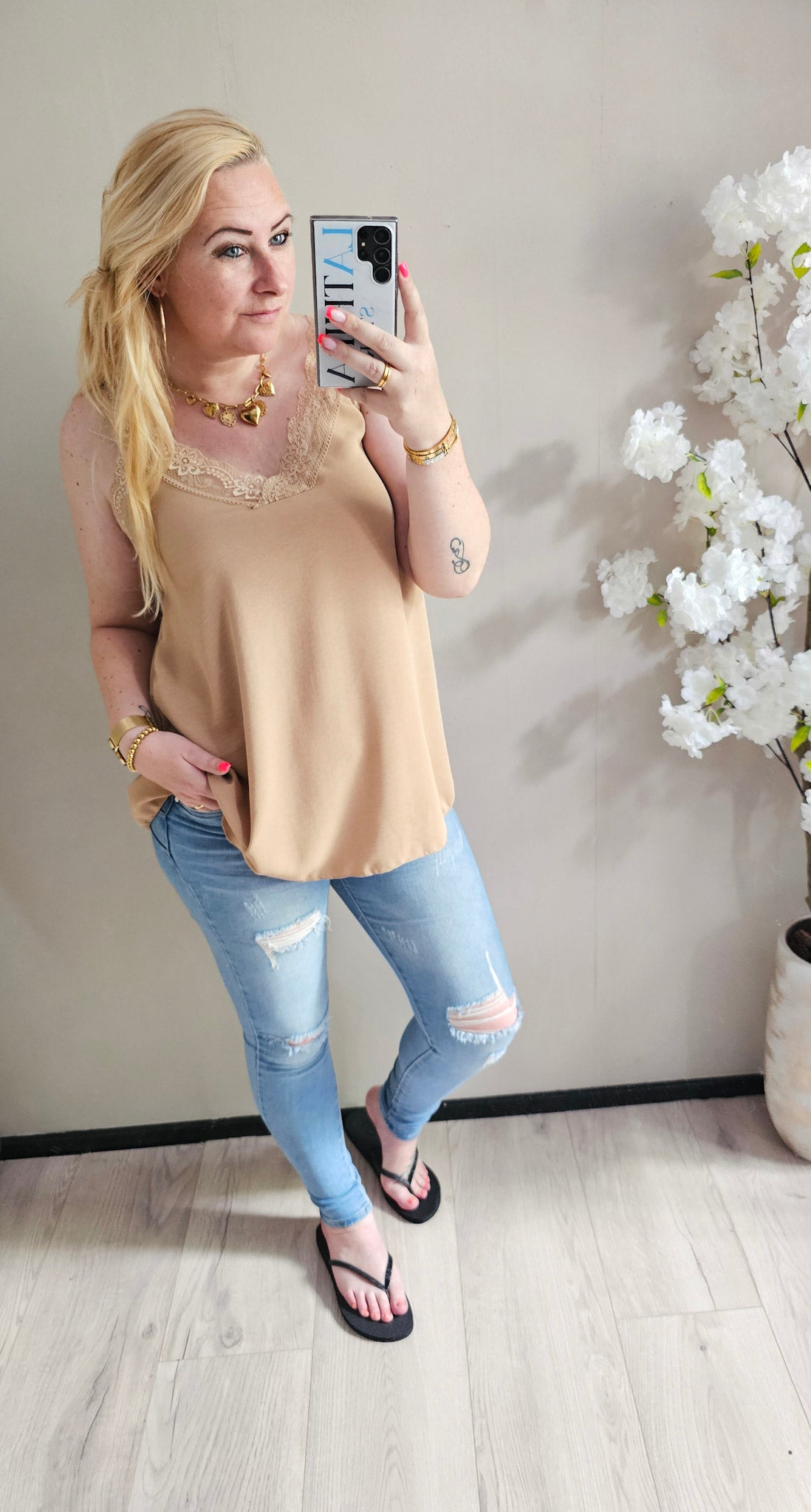 NINA TOP KANT | 20 KLEUREN