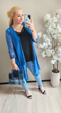 KIMONO 01 | KOBALT BLAUW