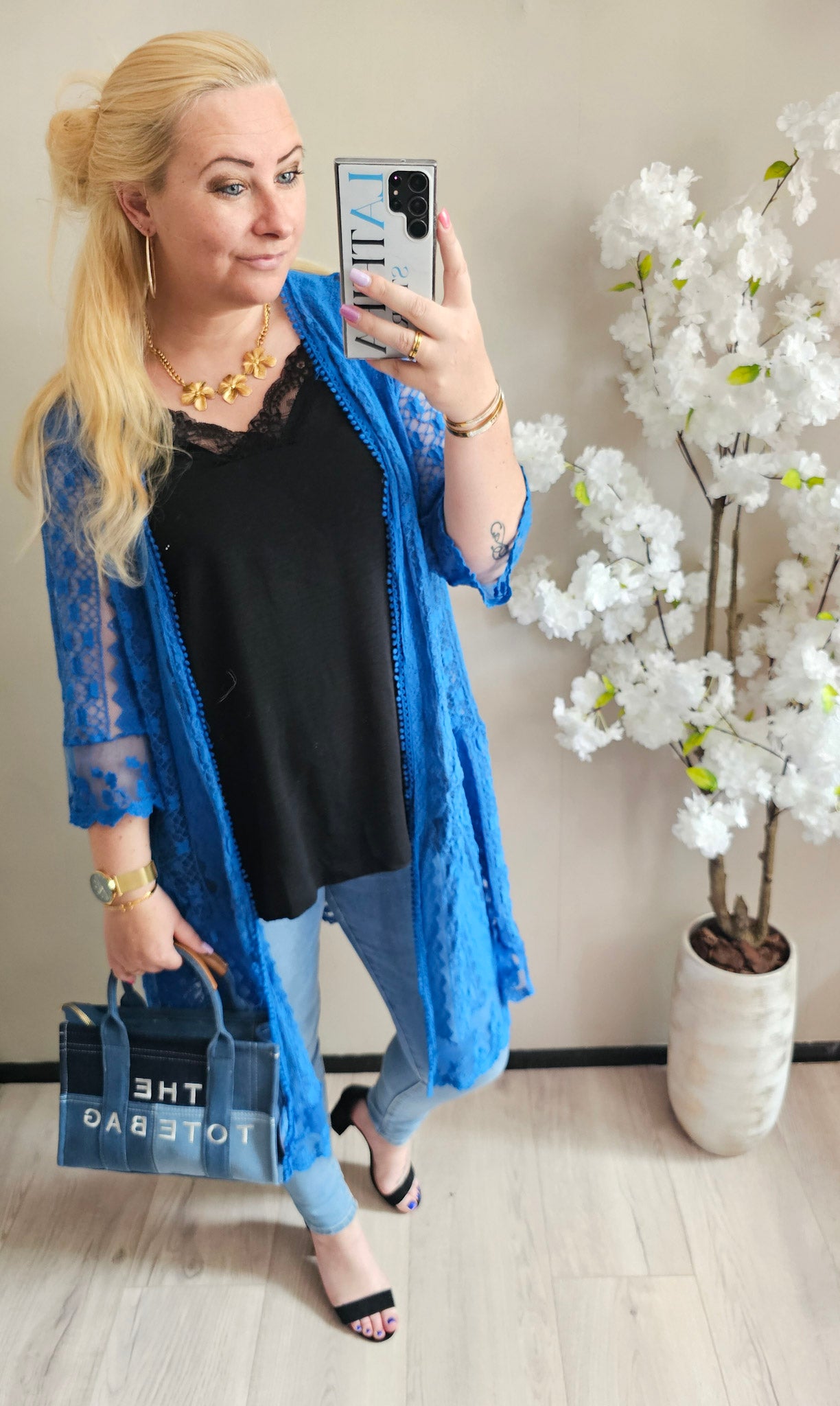 KIMONO 01 | KOBALT BLAUW