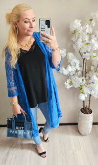 KIMONO 01 | KOBALT BLAUW