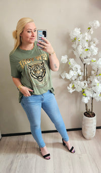 T-SHIRT NY | KHAKI