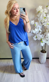 HOT SUMMER PANTS | LICHT BLAUW