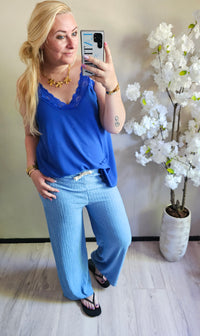 HOT SUMMER PANTS | LICHT BLAUW