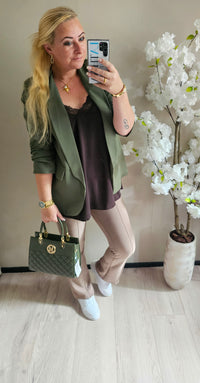 TRAVEL TROUSER | FLAIR TAUPE