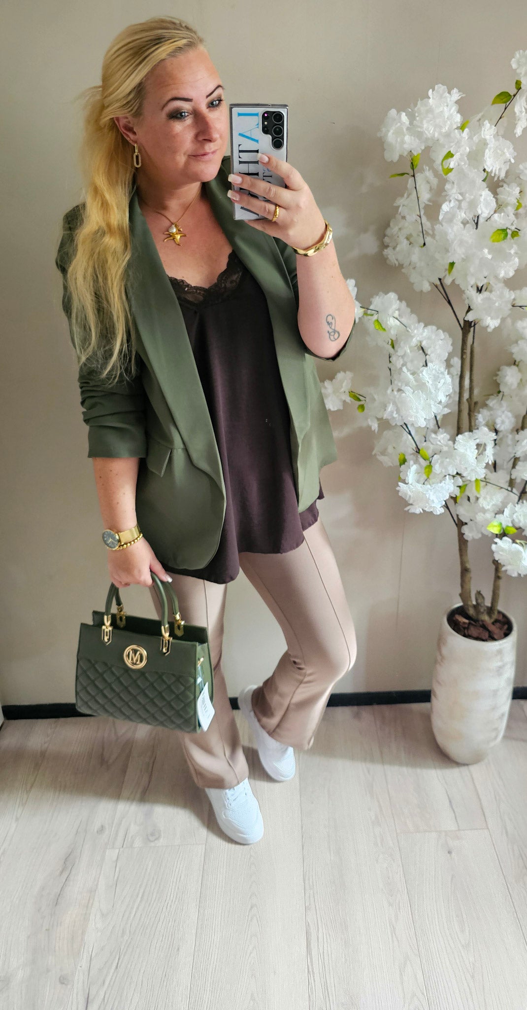 TRAVEL TROUSER | FLAIR TAUPE