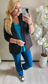 TRAVEL TROUSER STRAIGHT | PETROL