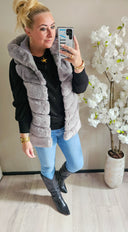 FLUFFY BODYWARMER