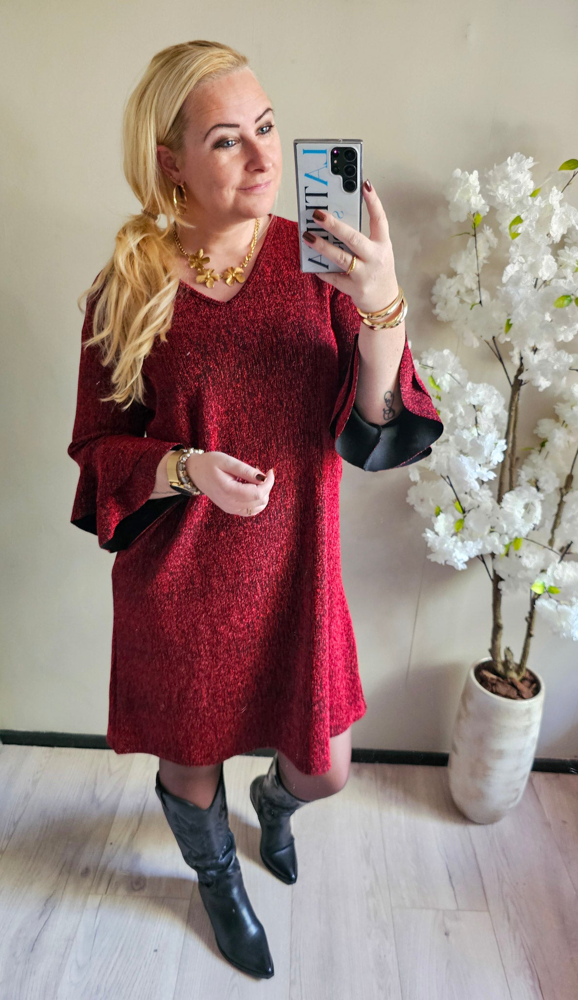 SPARKLE RUFFLE DRESS | ROOD