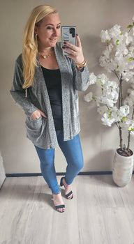 SPARKLE VEST | ZILVER