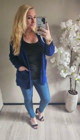 SPARKLE VEST | BLAUW