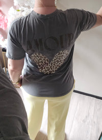T-SHIRT AMOUR REGULAR FIT