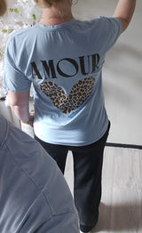 T-SHIRT AMOUR REGULAR FIT