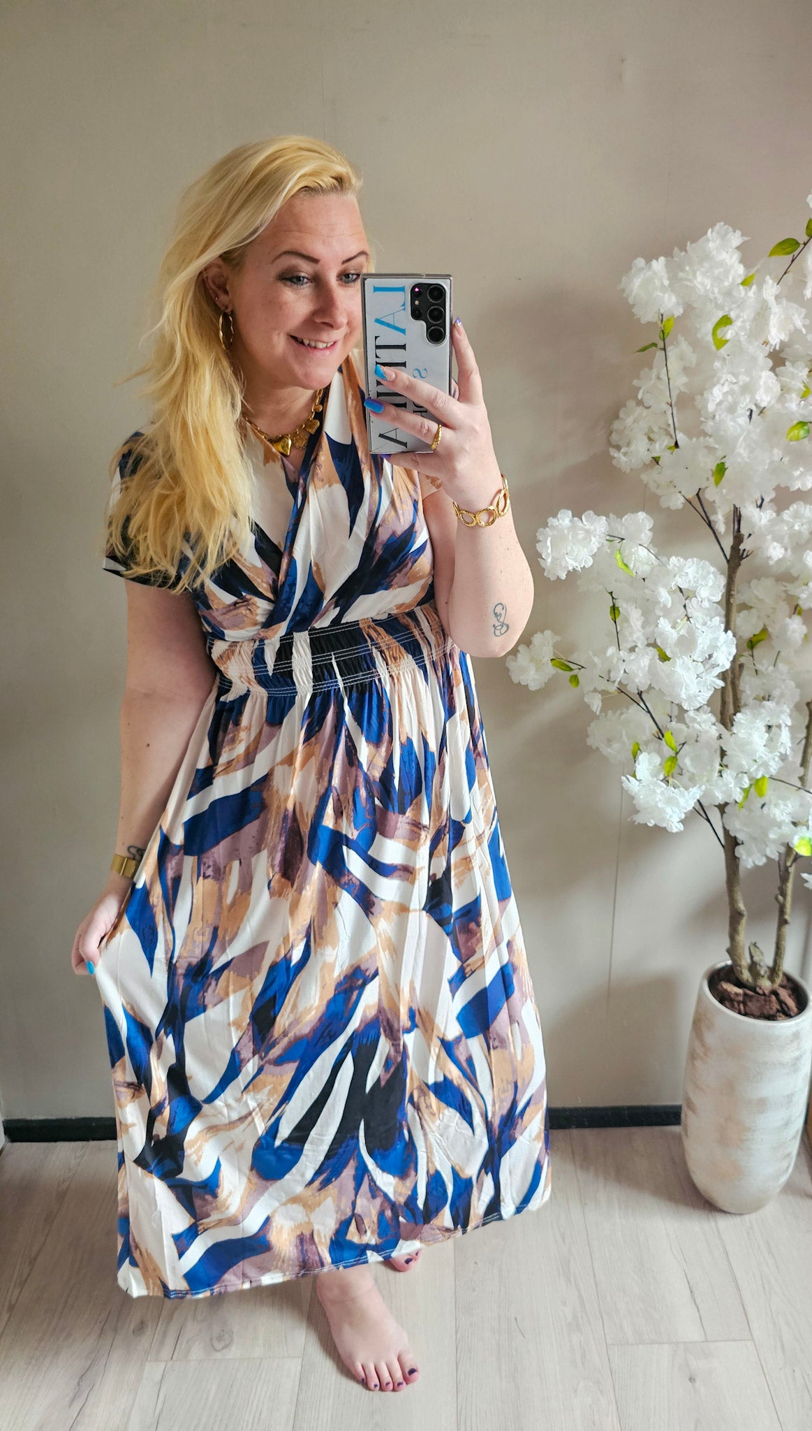 MAXI MAGIC JURK | KOBALT