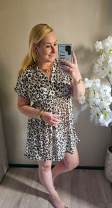 MAGIC JURK | LEOPARD LIGHT