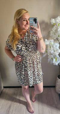 MAGIC JURK | LEOPARD LIGHT