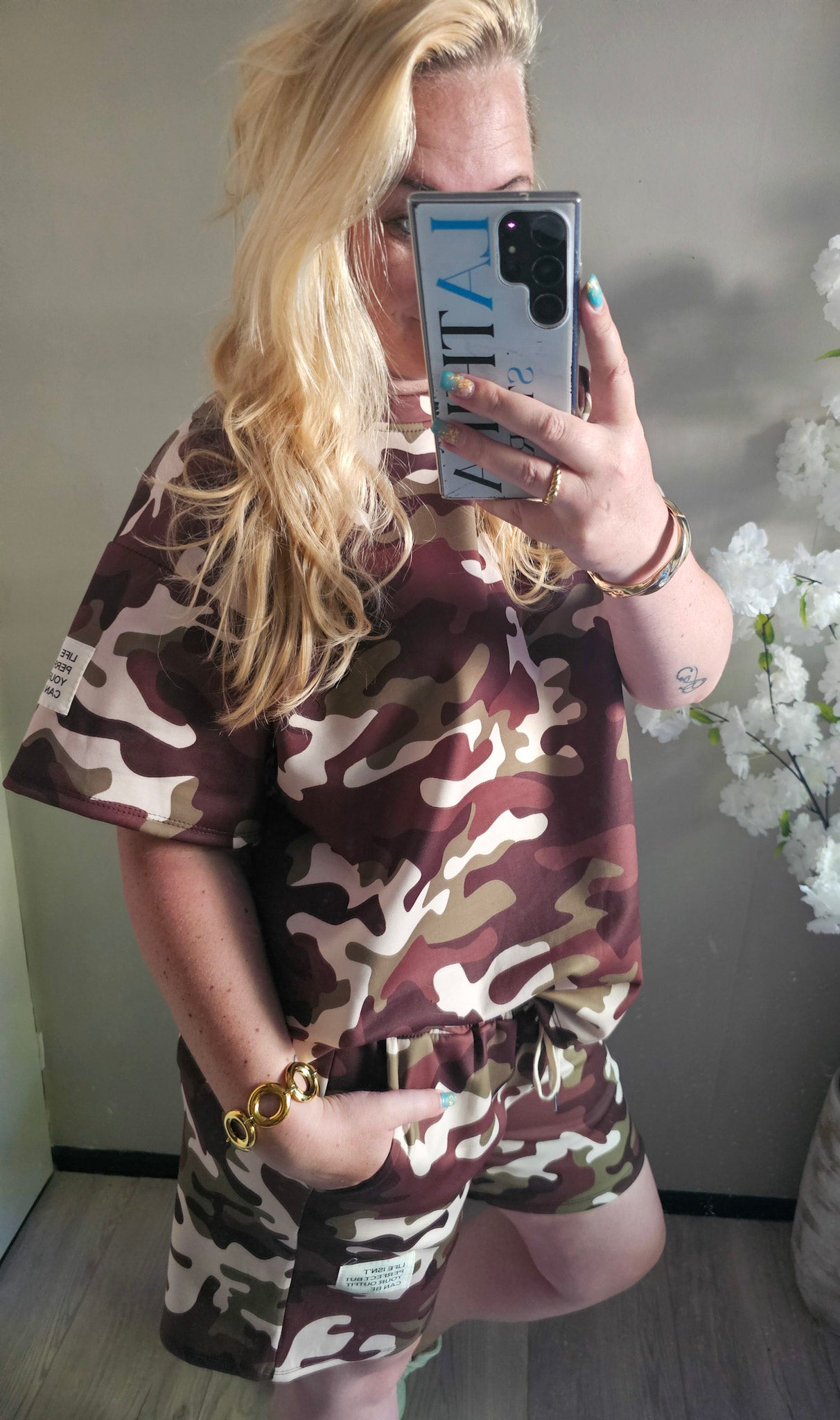 COMFY LIFE ISN´T PERFECT SET | ARMY LIGHT