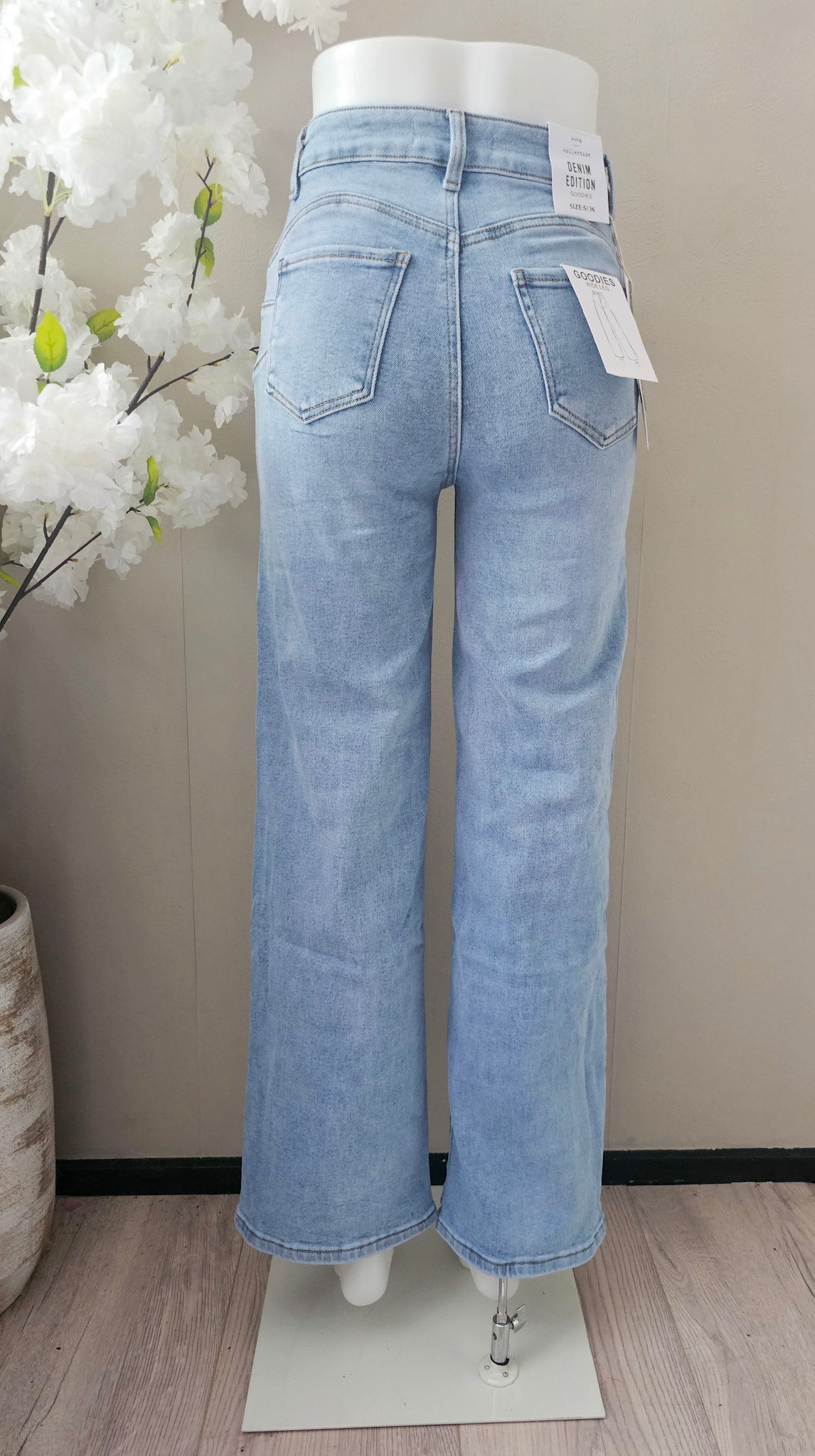 GOODIES DENIM LIGHT | WIDE LEG DJ2624
