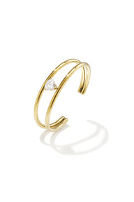 ARMBAND HART STEENTJE | GOUD