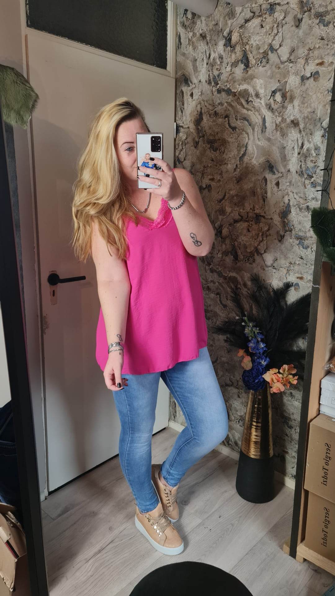 NINA TOP KANT | 20 KLEUREN