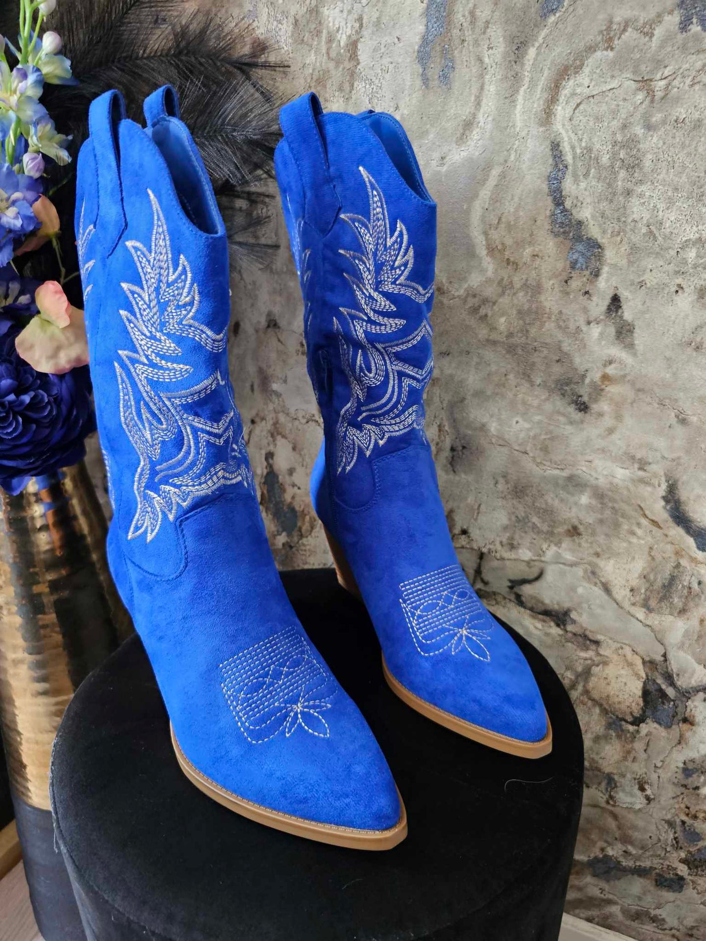 COWBOY BOOTS | BLAUW