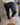 METALLIC JOGGER | ZWART