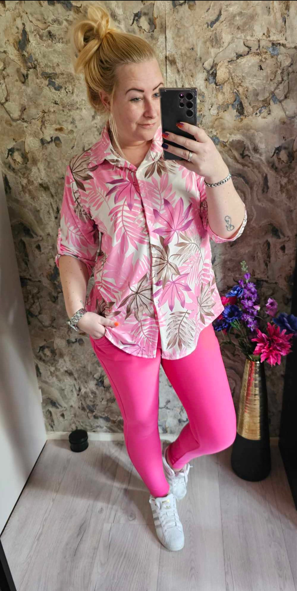TRAVEL TROUSER | FUCHSIA
