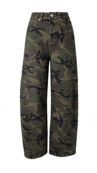 CAMO JEANS BALLOON | JEWELLY JW9773